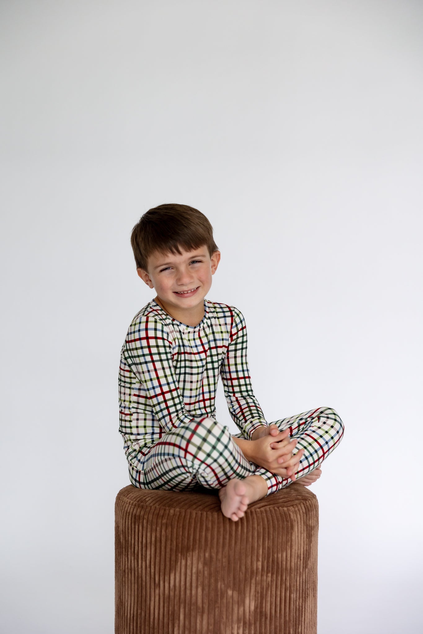 Two Piece Pajamas | Vintage Plaid