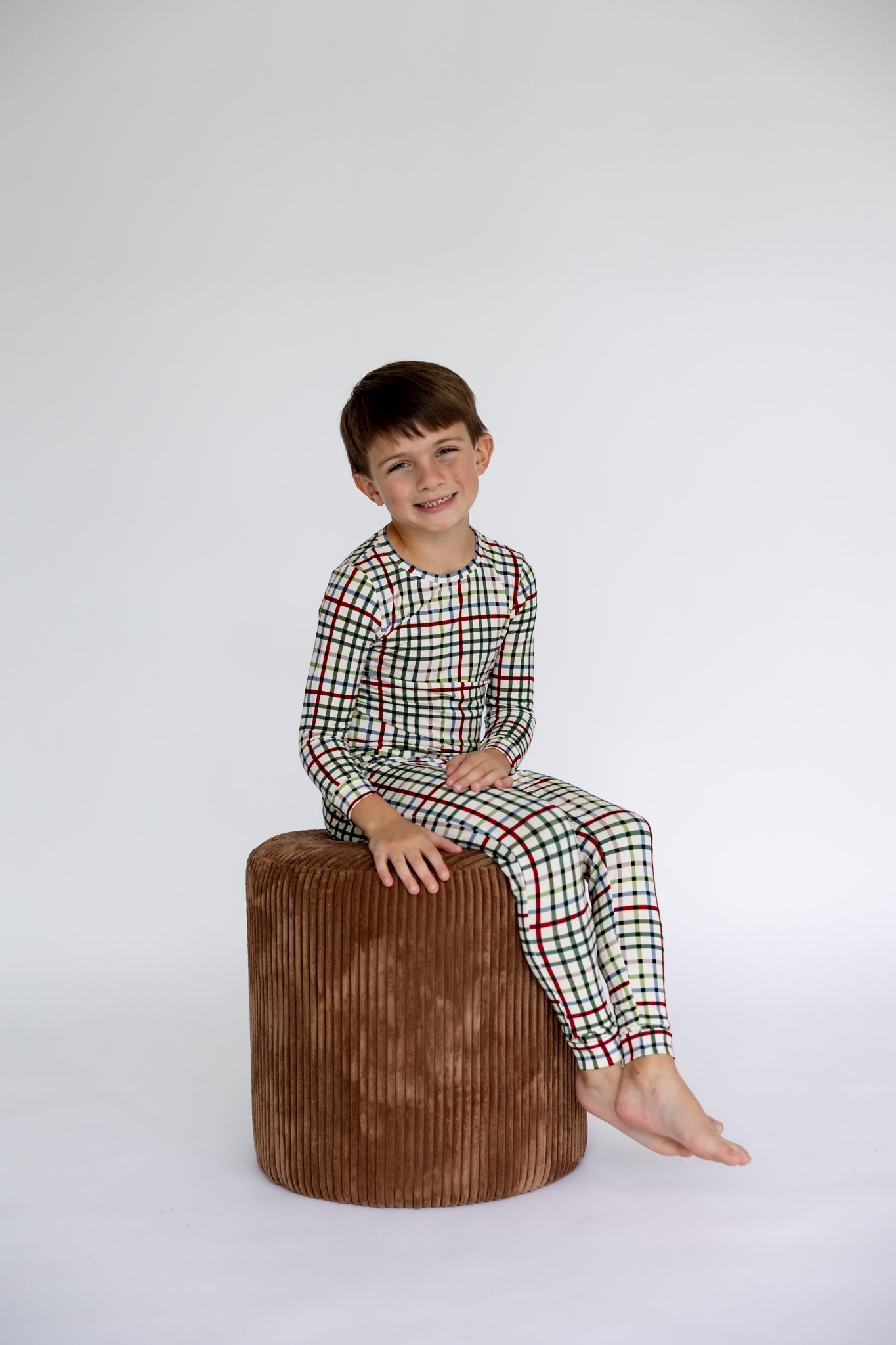 Two Piece Pajamas | Vintage Plaid