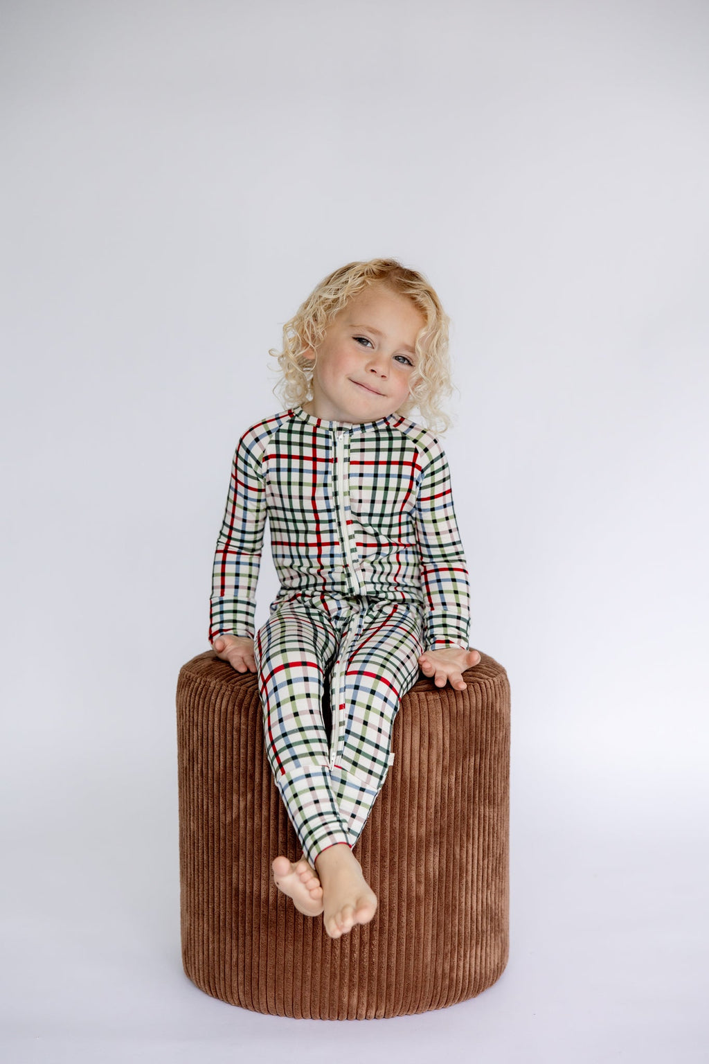Baby Zip Sleeper – Vintage Plaid