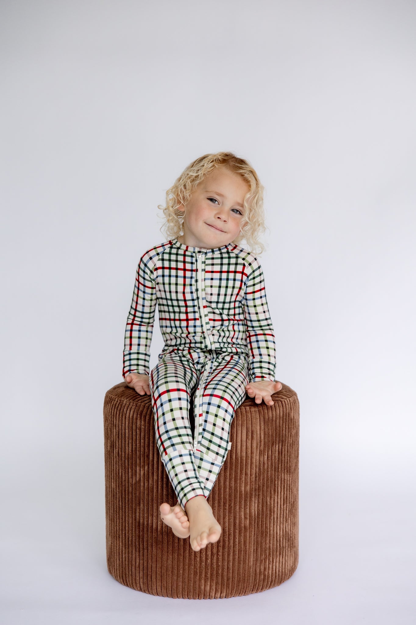 Baby Zip Sleeper – Vintage Plaid