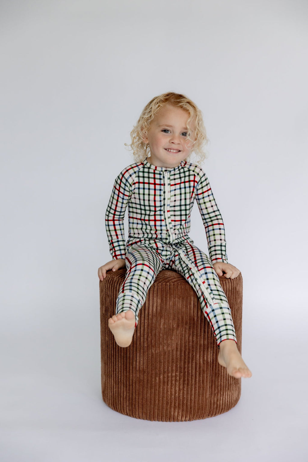 Baby Zip Sleeper – Vintage Plaid