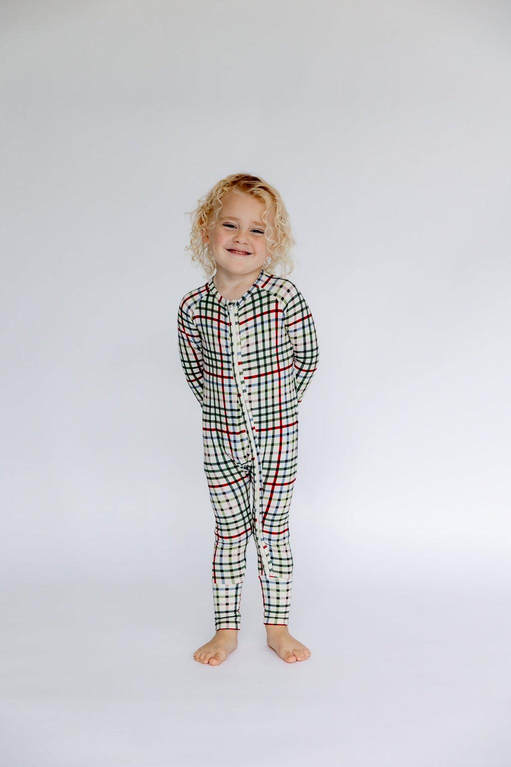 Baby Zip Sleeper – Vintage Plaid
