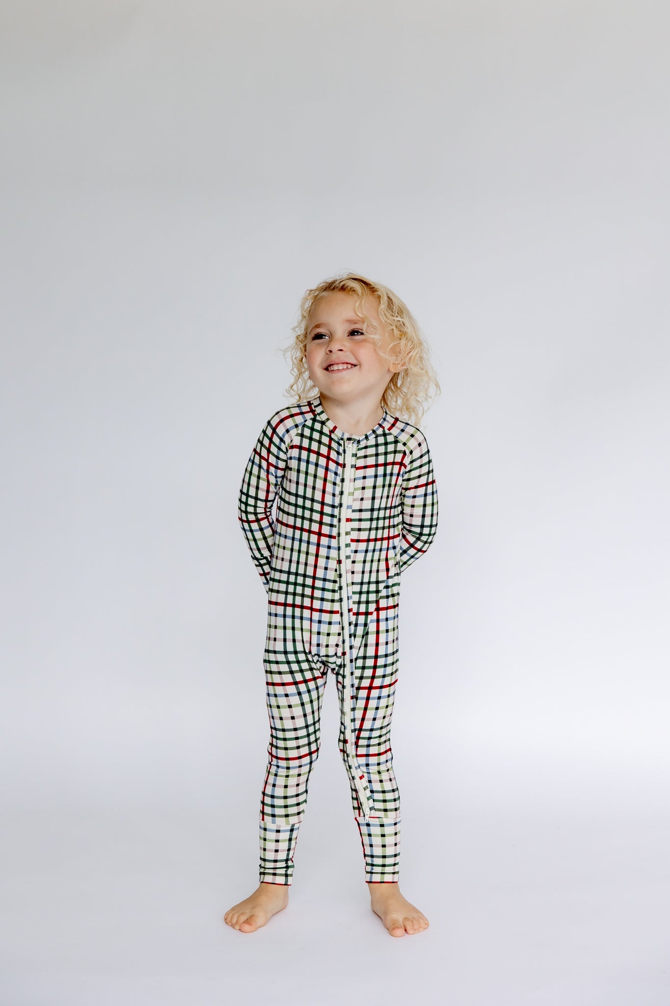 Baby Zip Sleeper – Vintage Plaid