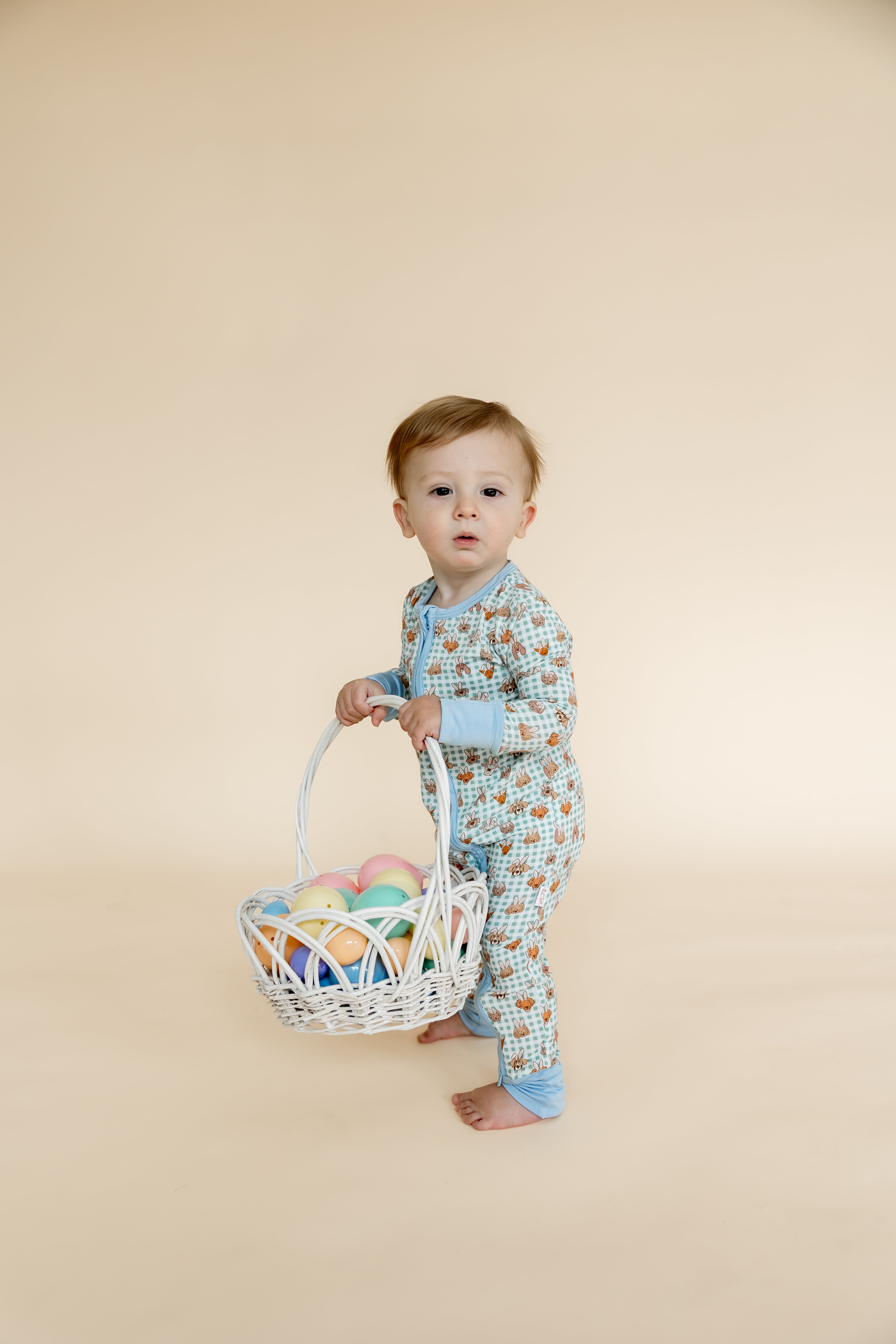 Baby Zip Sleeper | Easter Paws