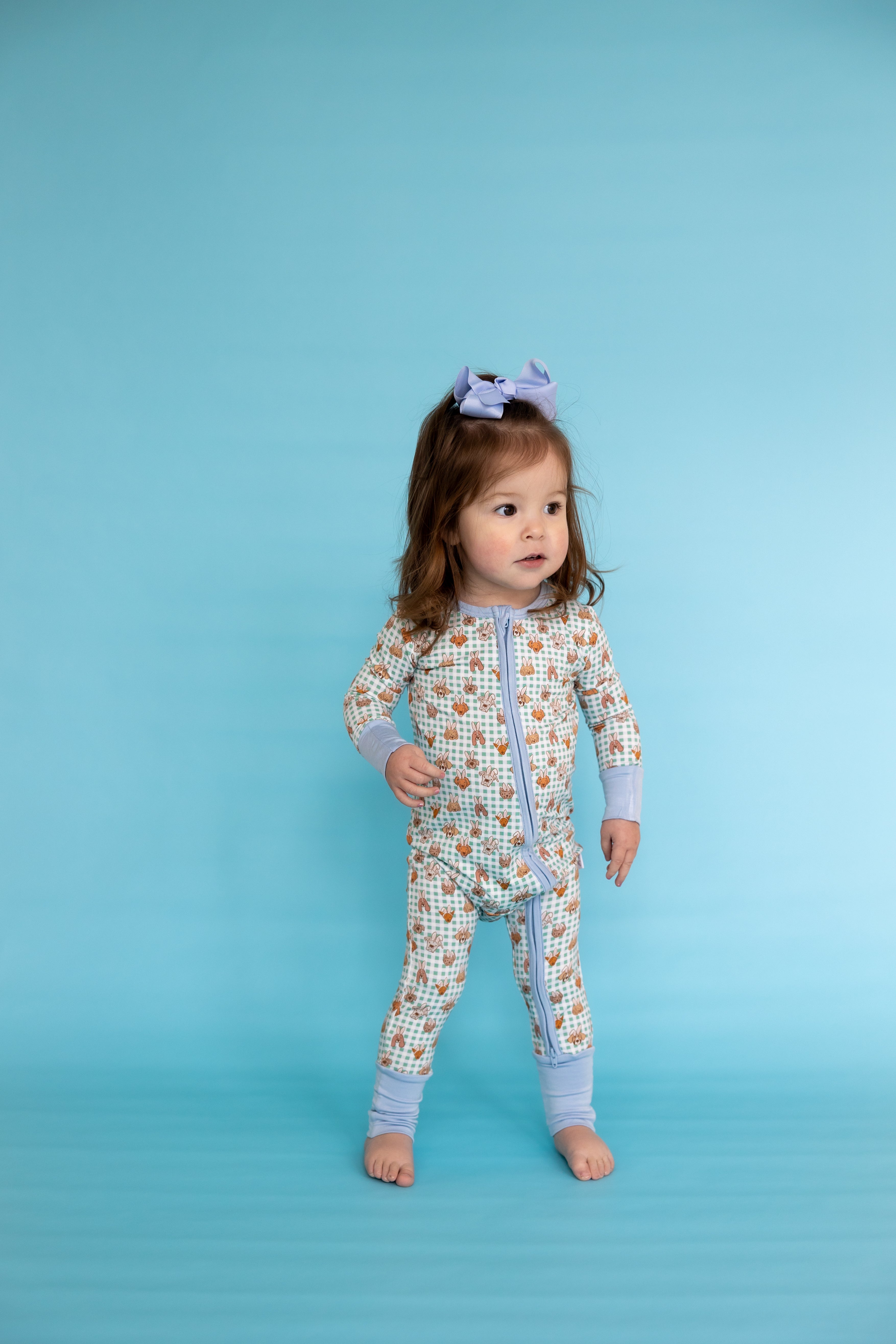 Baby Zip Sleeper | Easter Paws