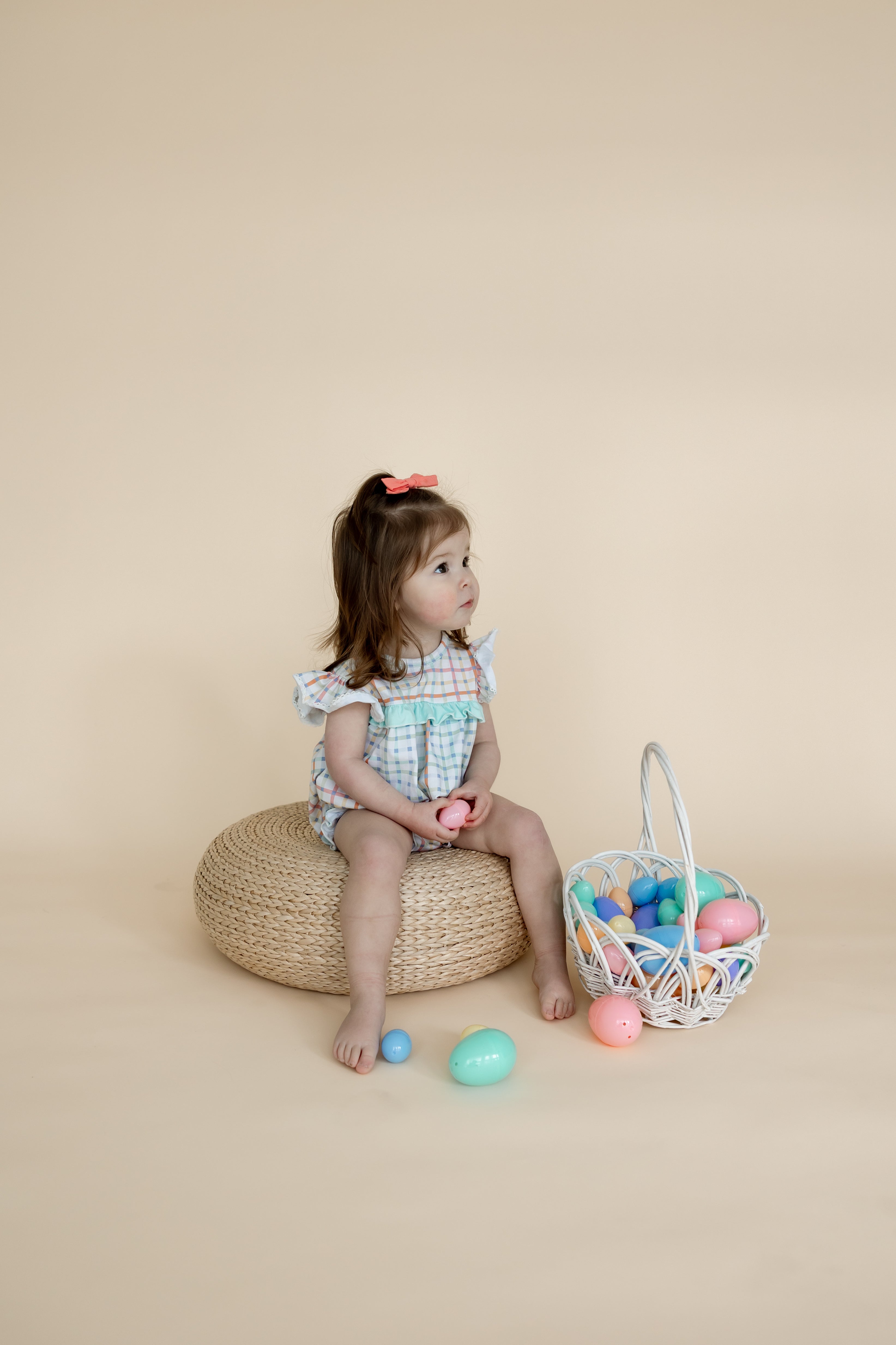 Charlotte Romper | Pastel Plaid